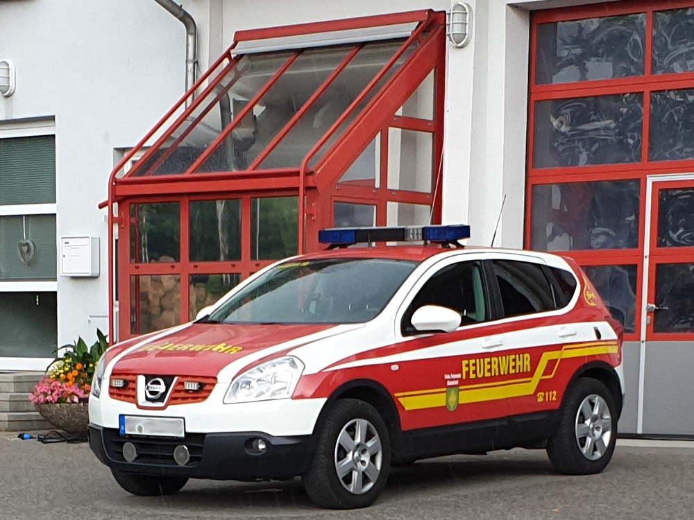 Nissan Qashqai Feuerwehr