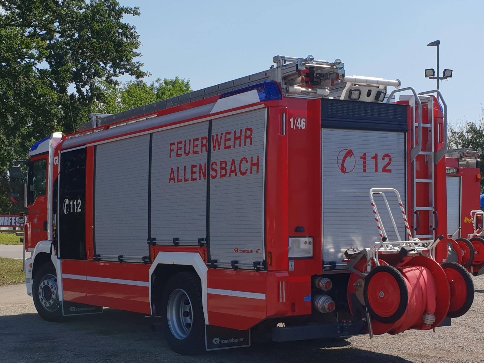 MAN TGM 15.290 Feuerwehr mit Aufbau von Rosenbauer