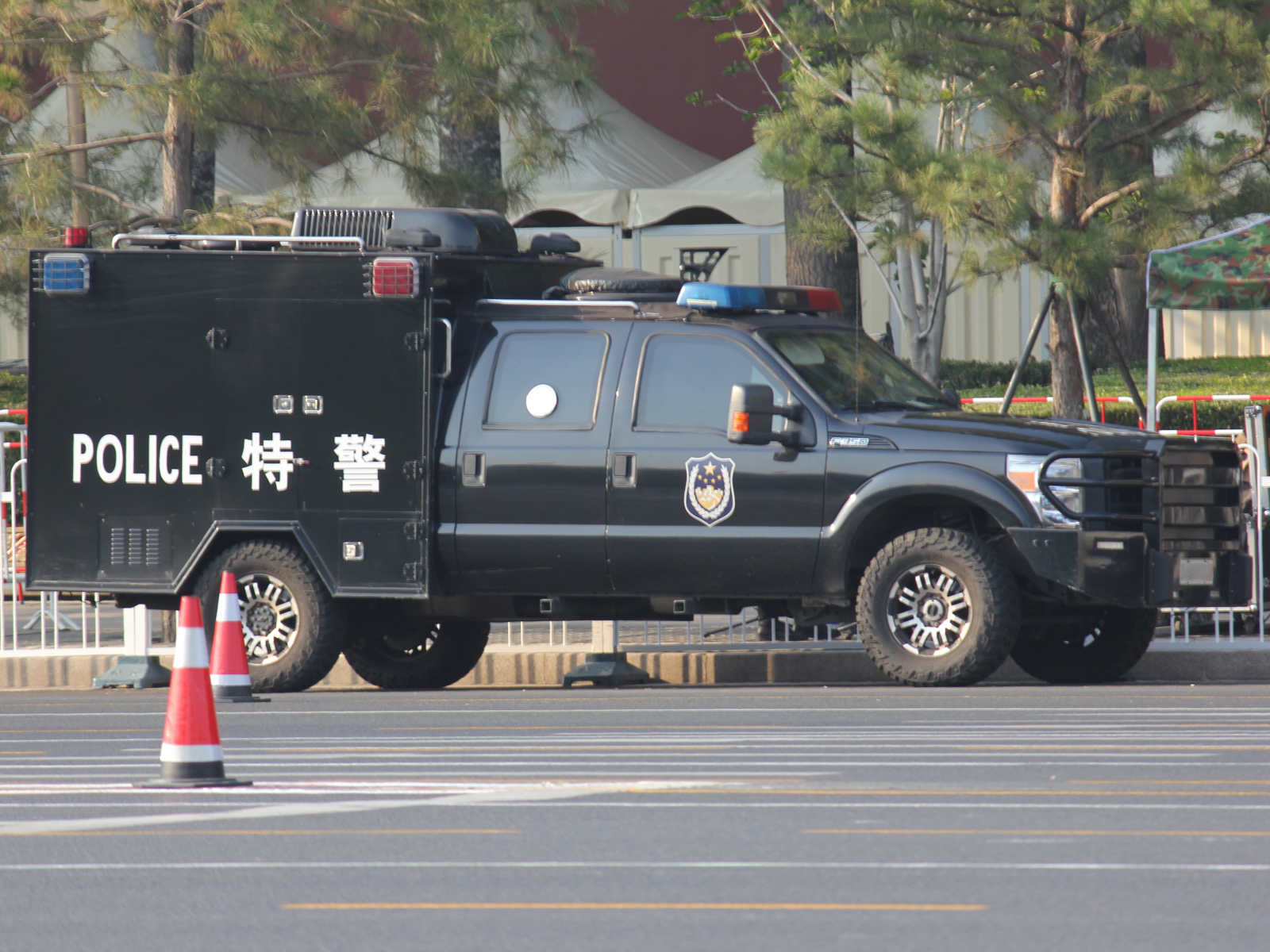 Ford F 350 Polizei