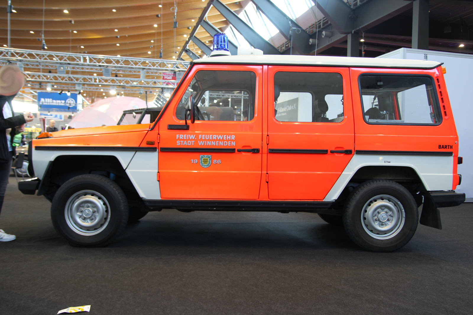 Mercedes Benz G-Modell Feuerwehr