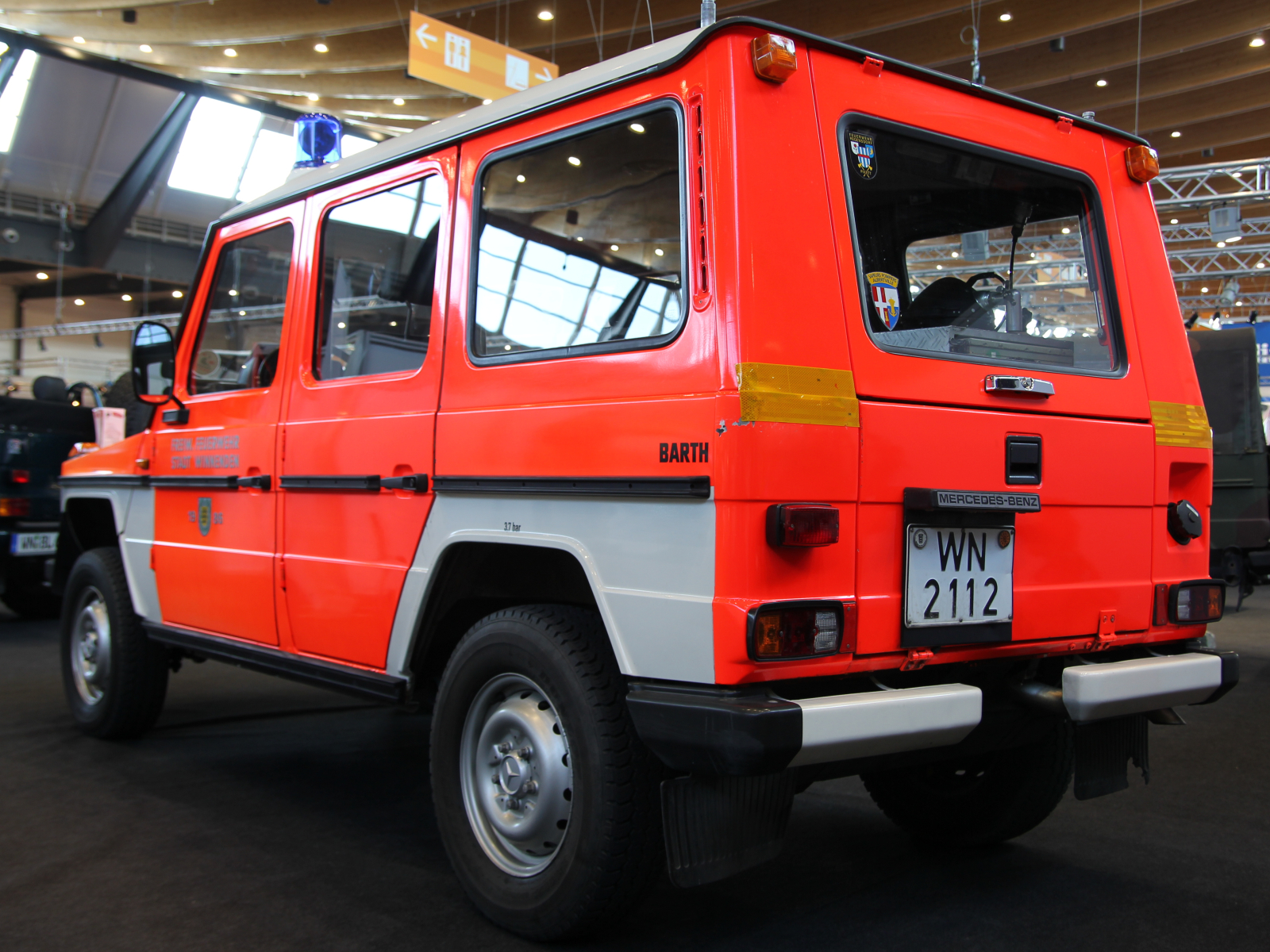 Mercedes Benz G-Modell Feuerwehr