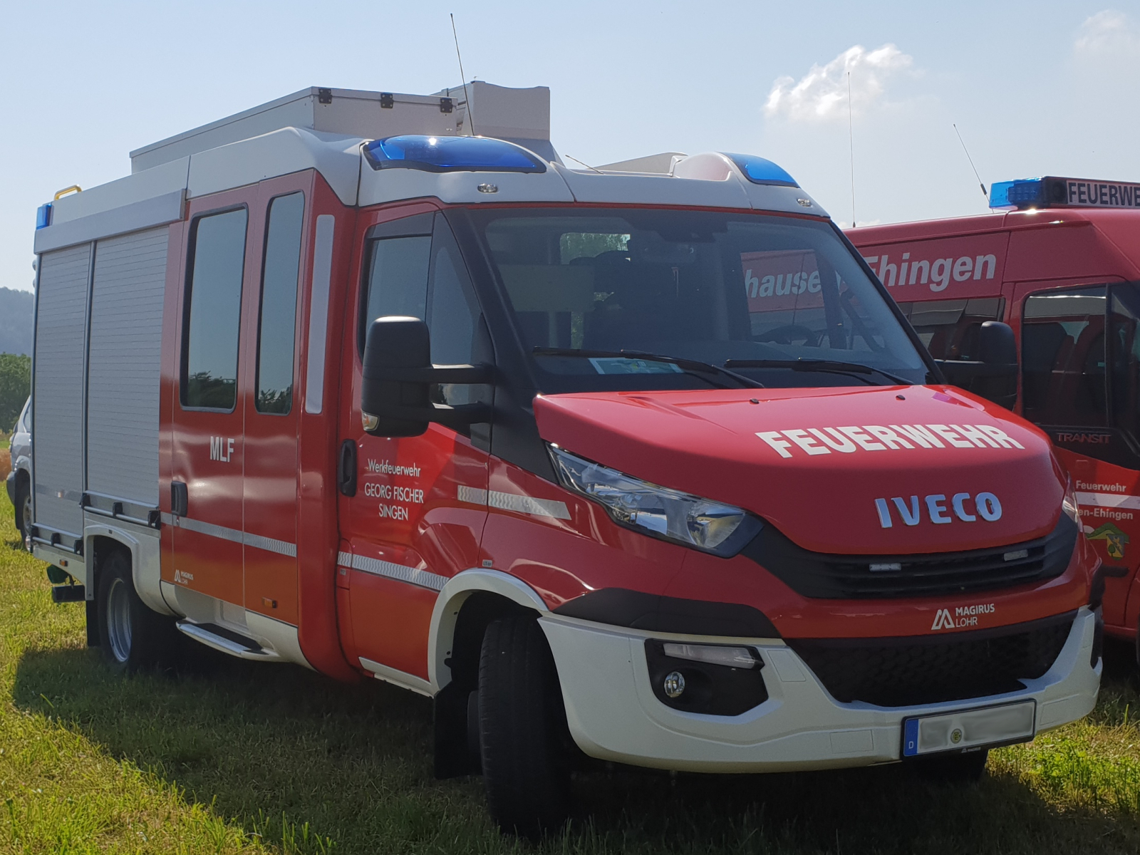 Iveco Daily Feuerwehr mit Aufbau von Magirus Lohr