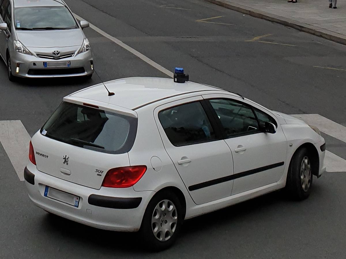 Peugeot 307 Polizei