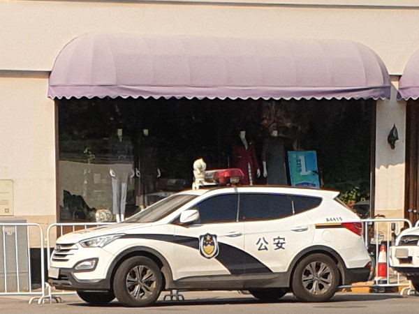 Hyundai Santa Fe Polizei