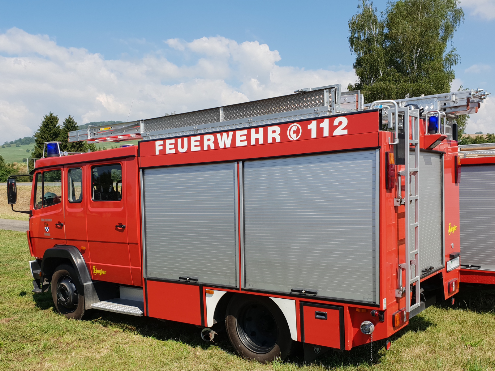 Mercedes Benz Feuerwehr mit Aufbau von Ziegler