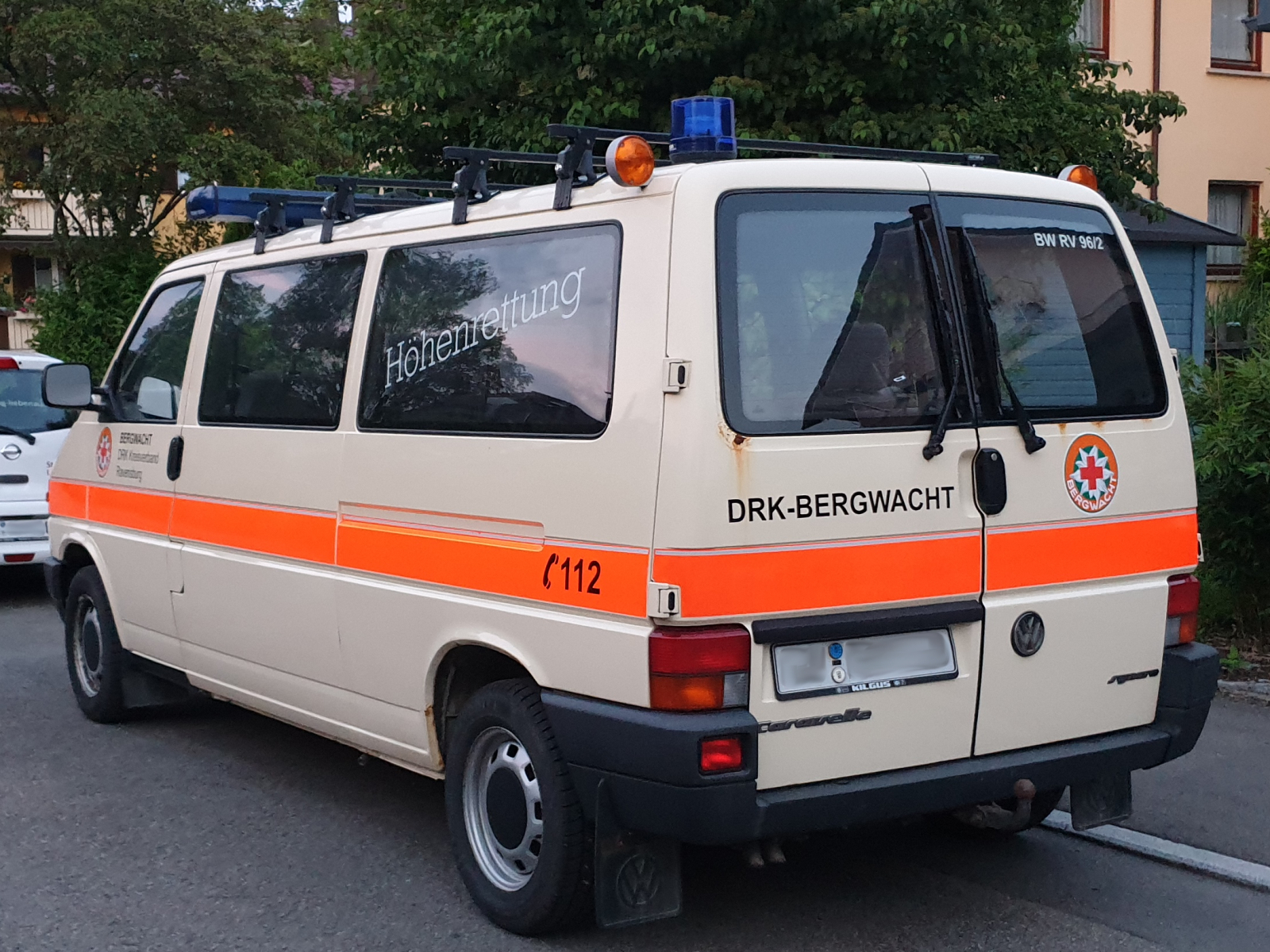 VW Typ2 T4 Caravelle Syncro Bergwacht