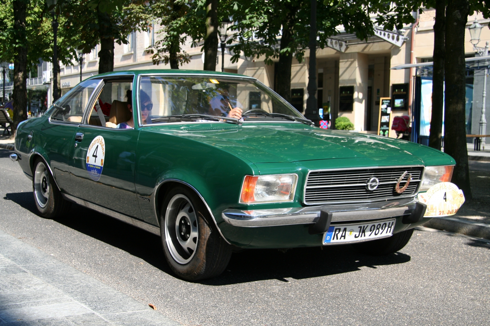 Opel Rekord D Coup