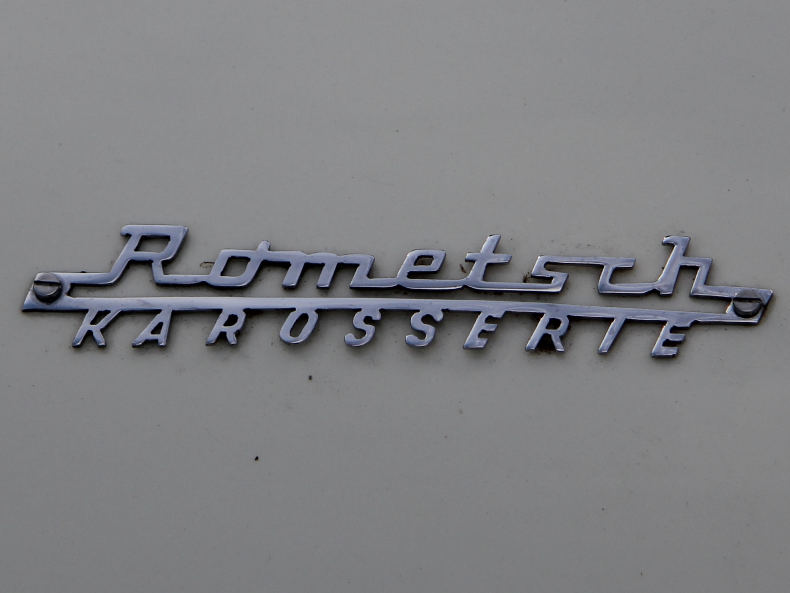 VW Rometsch Cabriolet Detail