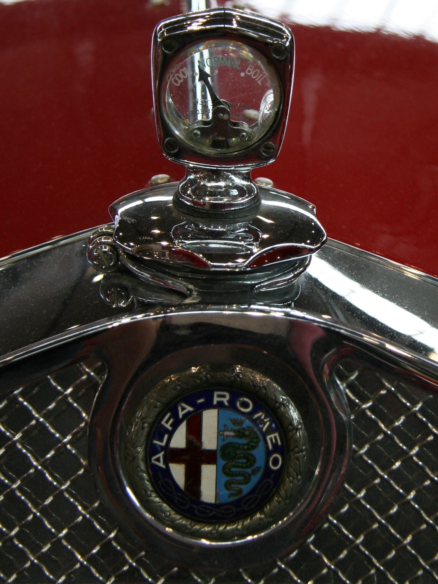 Alfa Romeo 1750 GS Flying Star Detail
