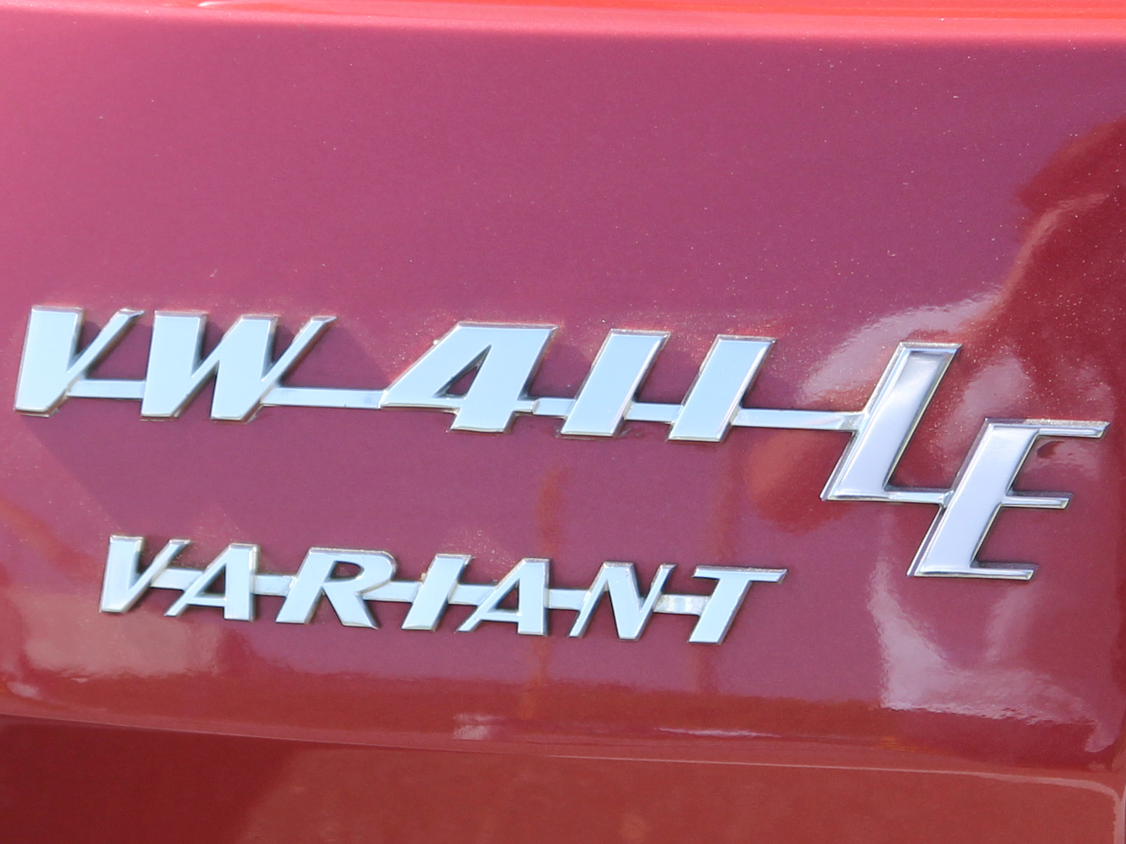 VW 411 LE Variant Detail