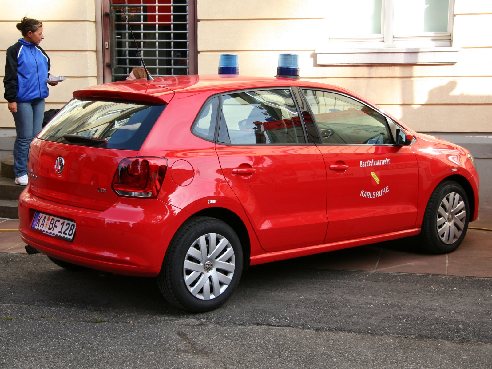 VW Polo TDI Feuerwehr