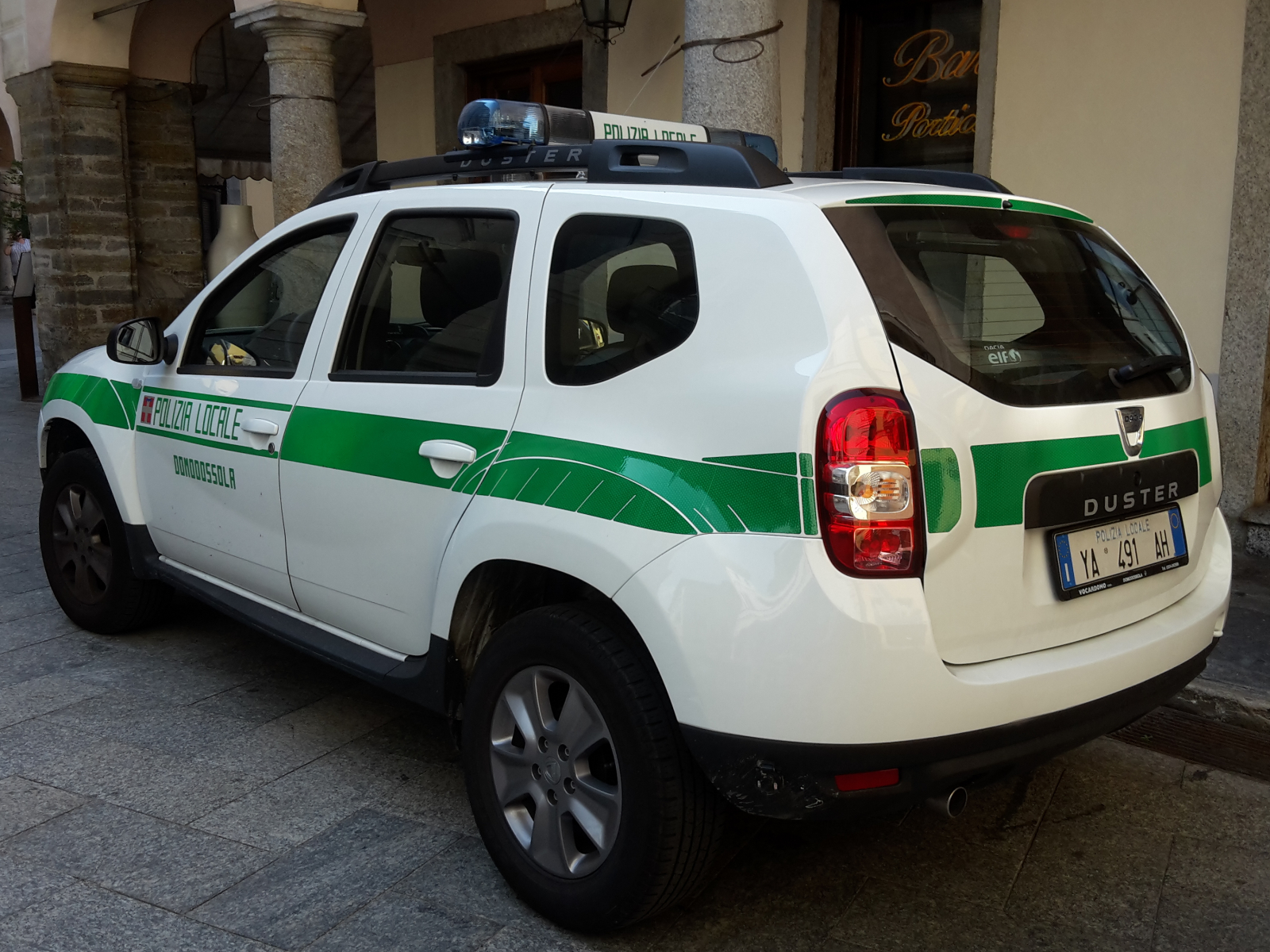 Dacia Duster Polizei