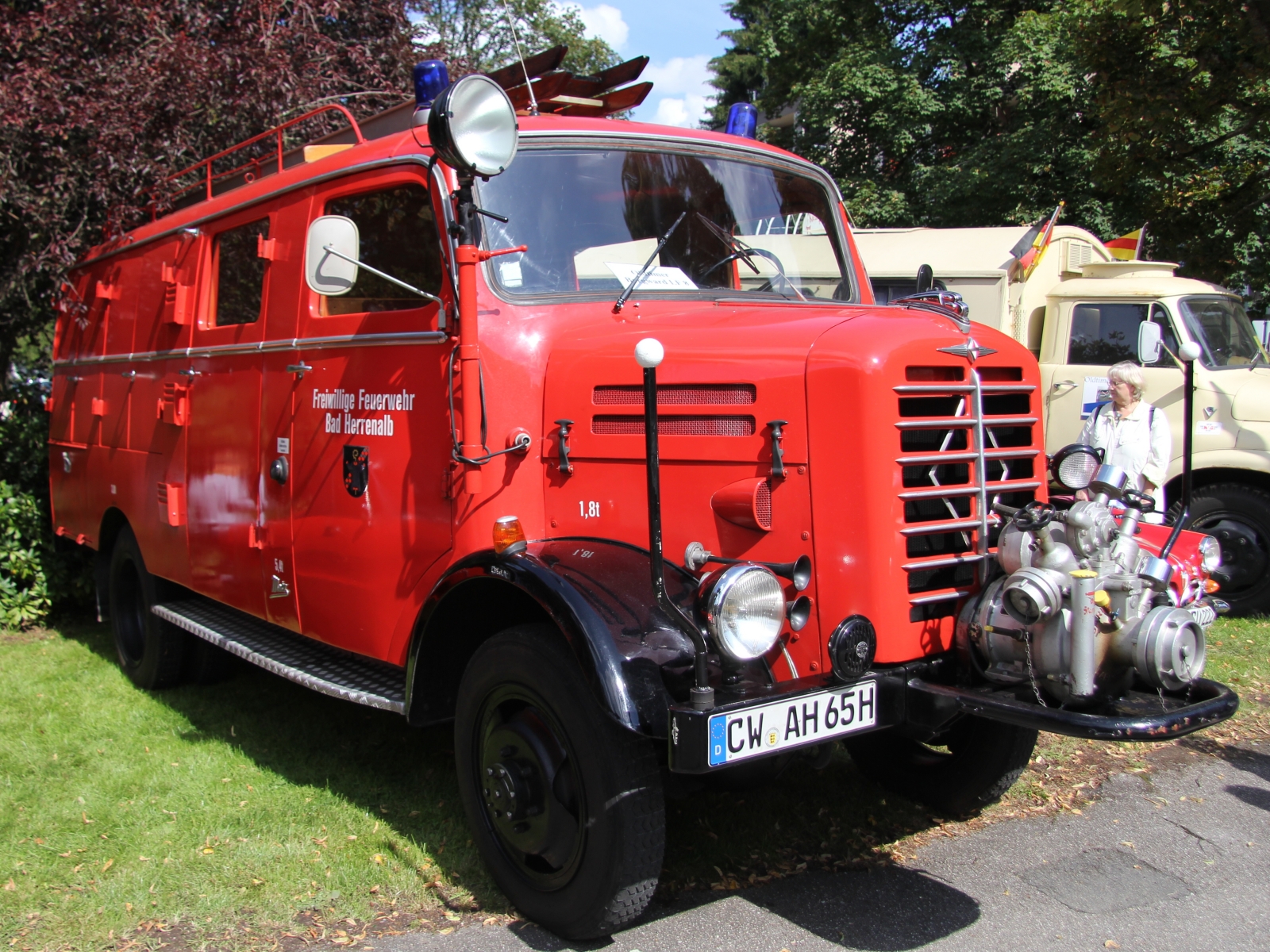 Borgward Feuerwehr mit Aufbau von Metz