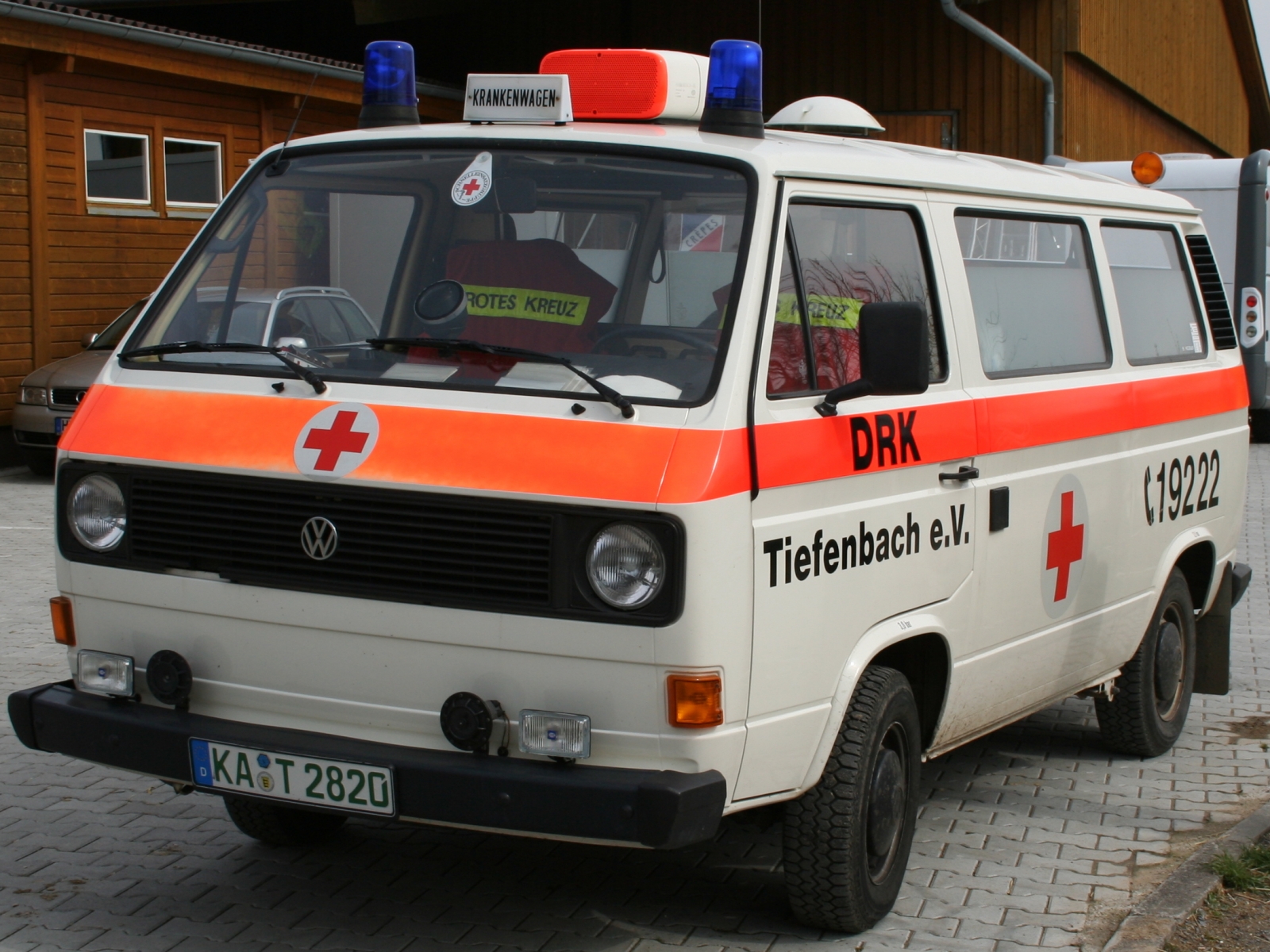 VW Typ2 T3 Deutsches Rotes Kreuz