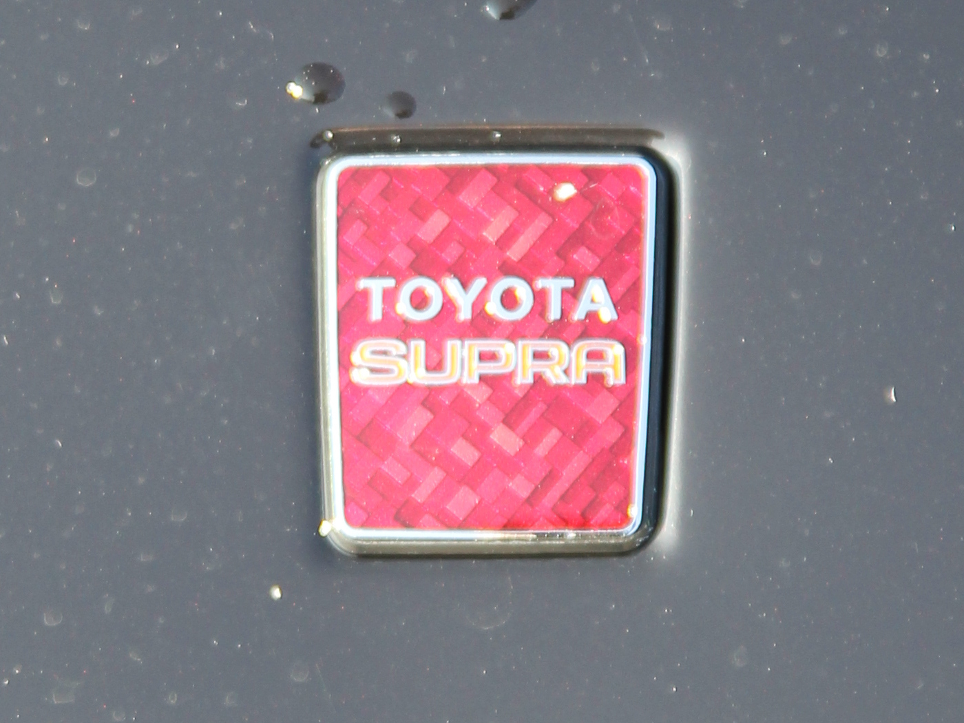 Toyota Supra 3,0 i Turbo Detail