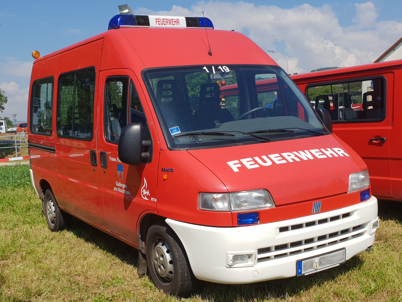 Fiat Ducato 2,8 i.d. TD Feuerwehr