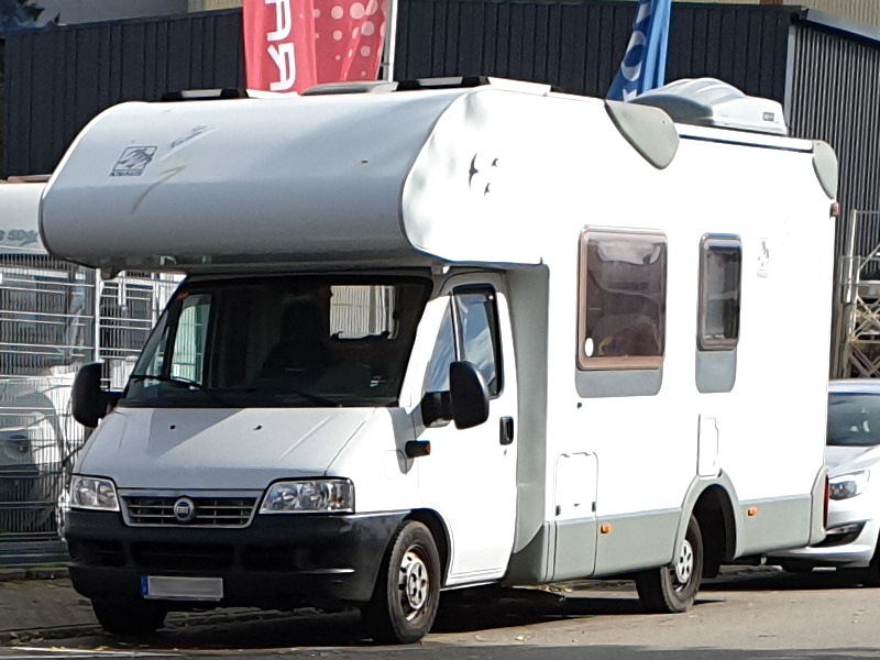 Fiat Ducato mit Aufbau von Knaus