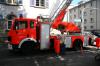 Mercedes Benz Feuerwehr Drehleiter mit Aufbau von Metz